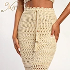 bodycon crochet clothing set